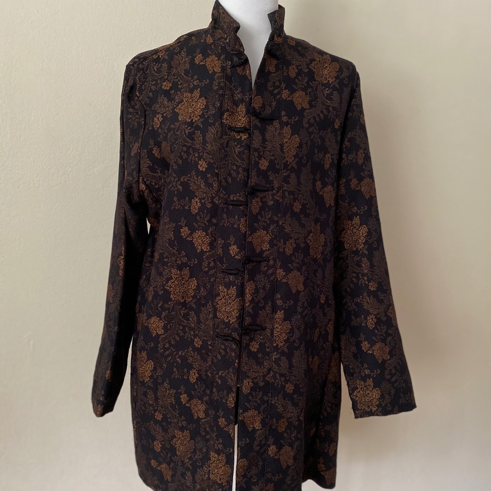 Coldwater Creek oriental blazer plus size